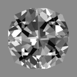 A collection of my best Gemstone Faceting Designs Volume 6 Scatter Cushion gem facet diagram